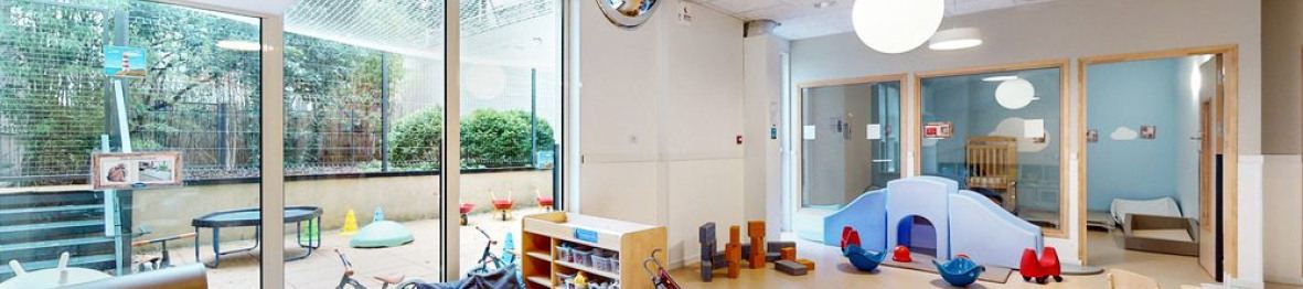 Espace de jeu en crèche Babilou