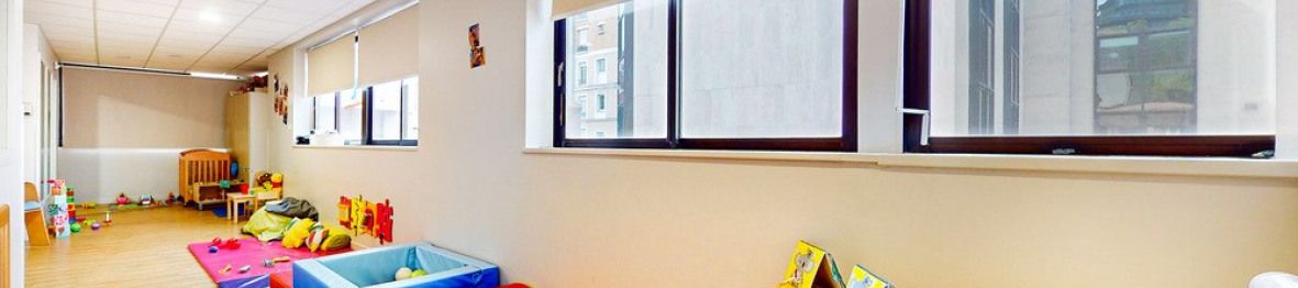 Espace de motricité en crèche 