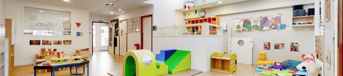 Espace de jeu en crèche Babilou