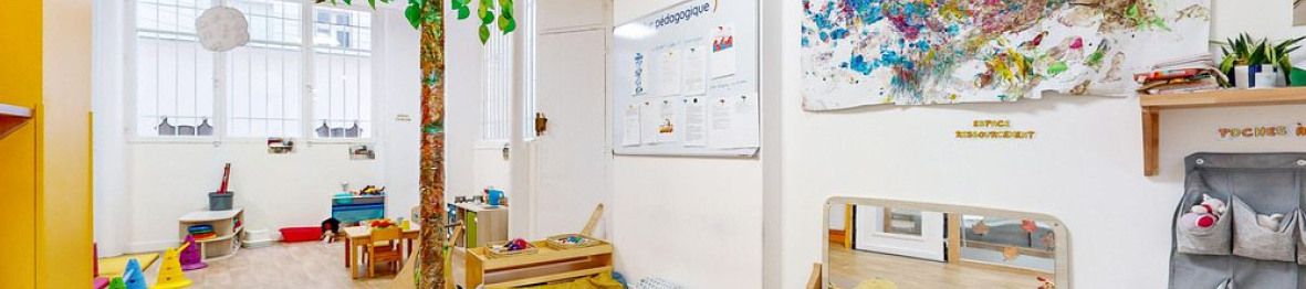 Espace de jeu en crèche Babilou