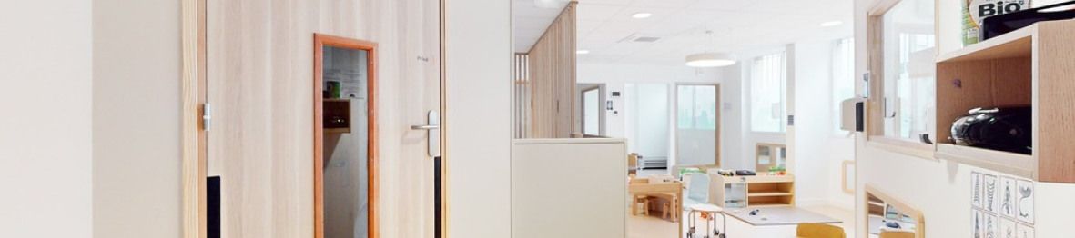 Espace de jeu en crèche Babilou