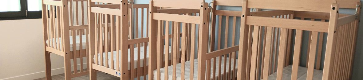 Vue alternative des berceaux au sein de la crèche Babilou Annecy Leroux