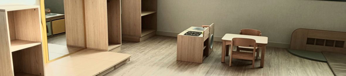 Salle d'éveil au sein de la crèche Babilou Annecy Leroux