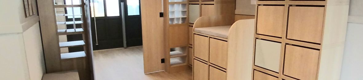 Sas d'accueil au sein de la crèche Babilou Annecy Leroux