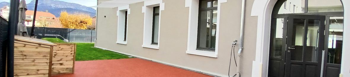 Extérieur de la crèche de la crèche Babilou Annecy Leroux