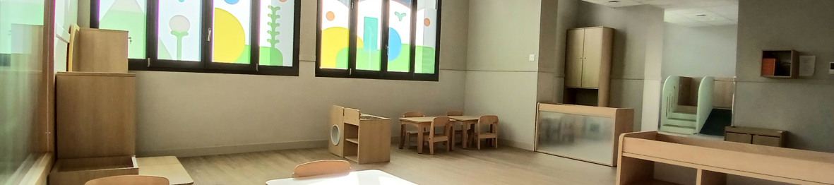 Espace d'éveil au sein de la crèche Babilou Annecy Leroux