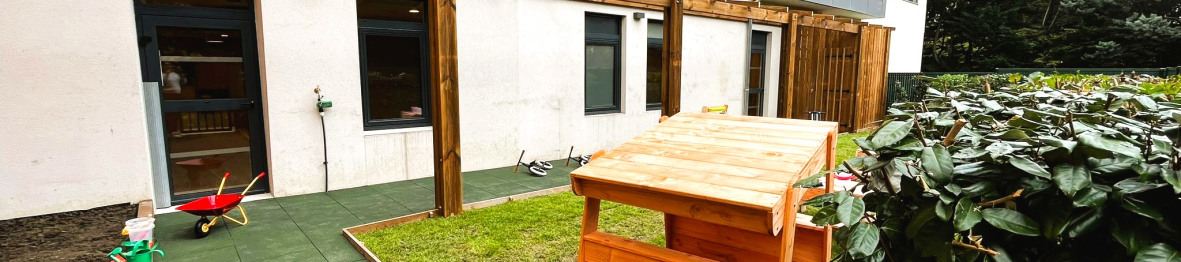 Extérieur de la crèche Babilou Francheville Torey