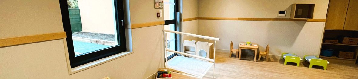 Espace de motricité au sein de la crèche Babilou Francheville Torey