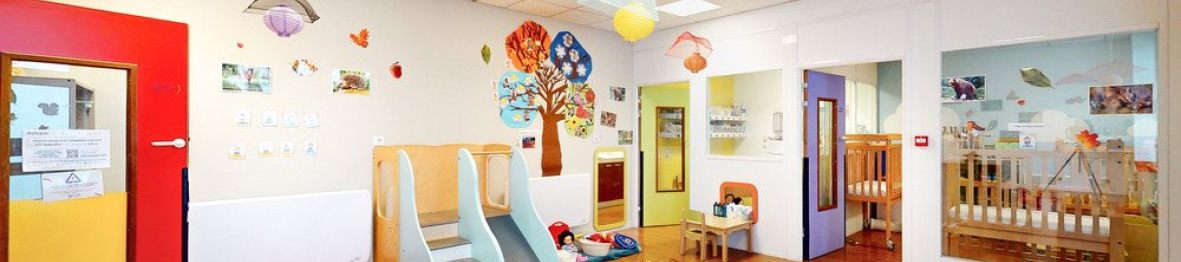 Espace de jeu de la crèche Babilou 