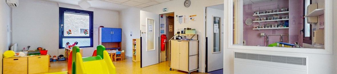 Espace de jeu en crèche Babilou