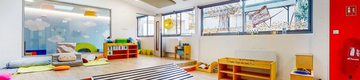 Espace de jeu en crèche 