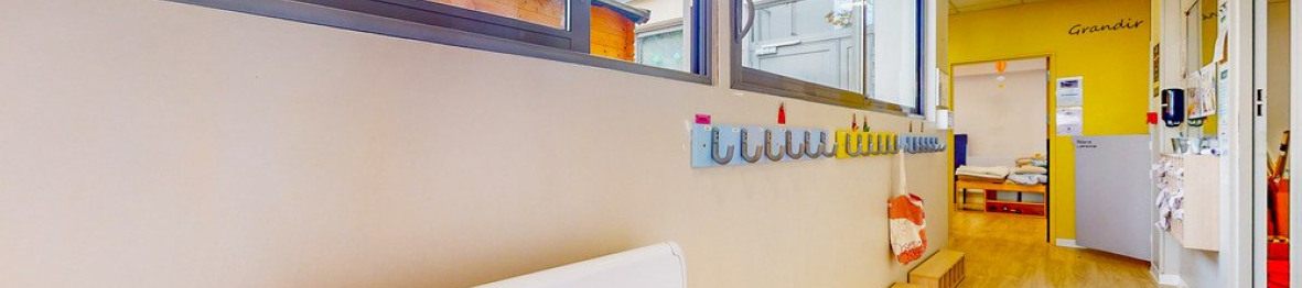 Espace de rangement en crèche 