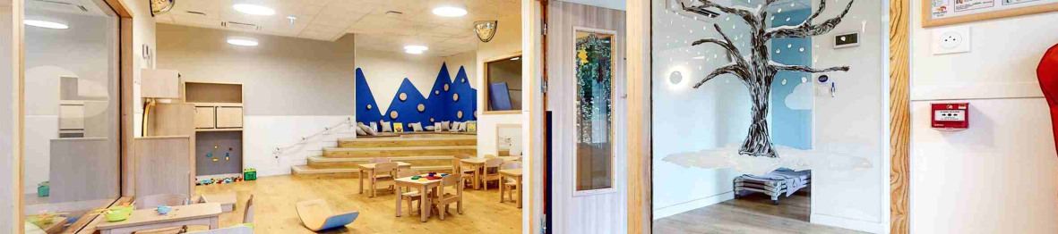 Espace de jeu de la crèche Babilou 