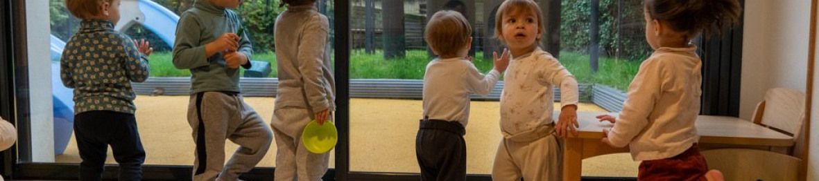 Un groupe d'enfants en crèche Babilou