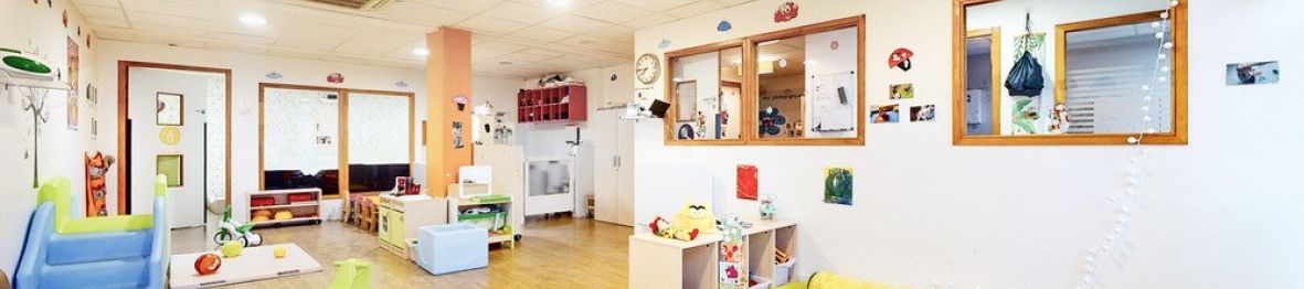 Espace de motricité en crèche 