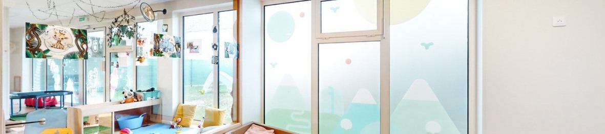 Salle de dortoir en crèche Babilou 