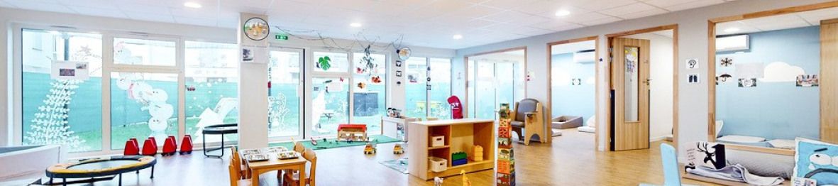 Espace de jeu de la crèche Babilou 