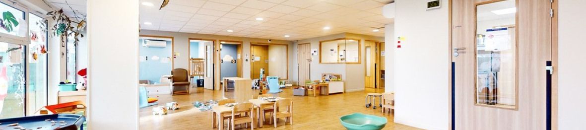 Espace de motricité crèche Babilou 