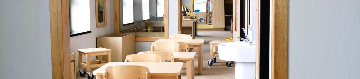 Chaise à l'intérieur de la crèche Babilou Pacé Trieux 