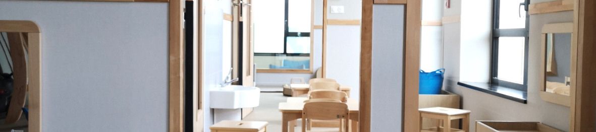 Vue de l'intérieur de la crèche Babilou Pacé Trieux 