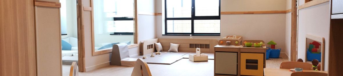 Espace lumineux au sein de la crèche Babilou Pacé Trieux 