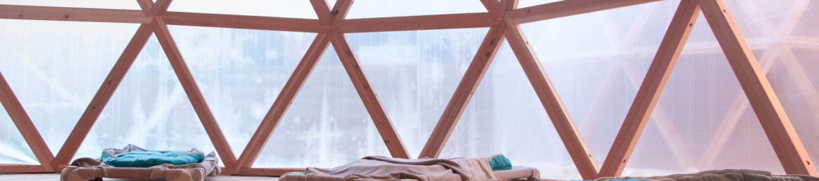 Intérieur d'un igloo extérieur au sein de la crèche Babilou Lezennes Moulin