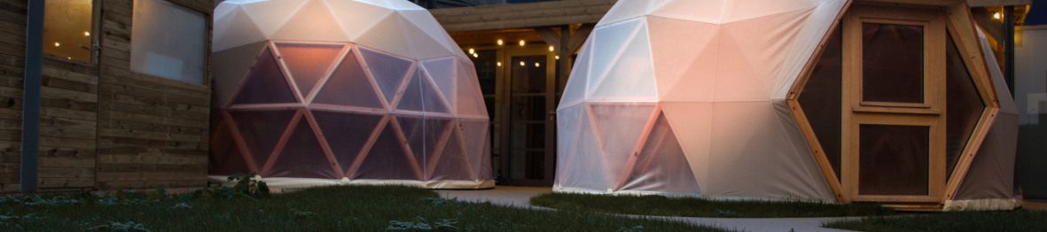 LEs structures igloo au sein de la crèche Babilou Lezennes Moulin