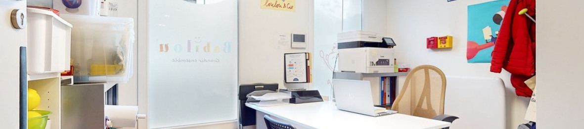 Bureau de la directrice en crèche 