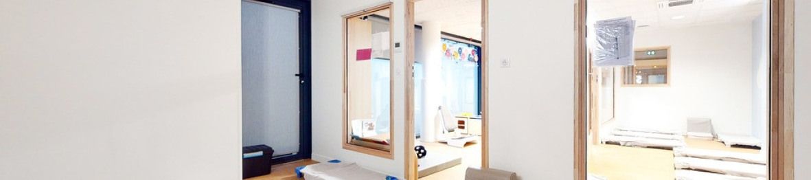 Salle de repos en crèche Babilou