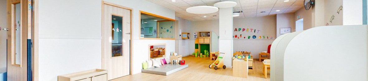 Espace de jeu en crèche Babilou