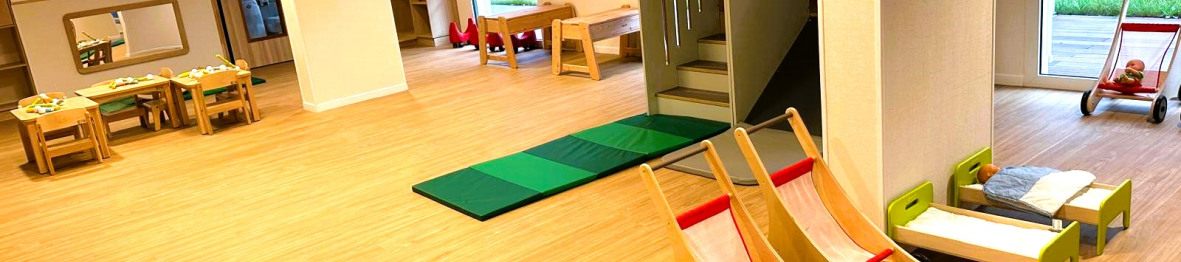 Jouet d'éveil au sein de la Crèche Babilou Eragny Guichard