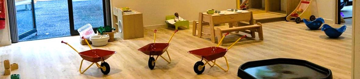 Différents jouets et jeux au sein de la Crèche Babilou Cergy La Constellation