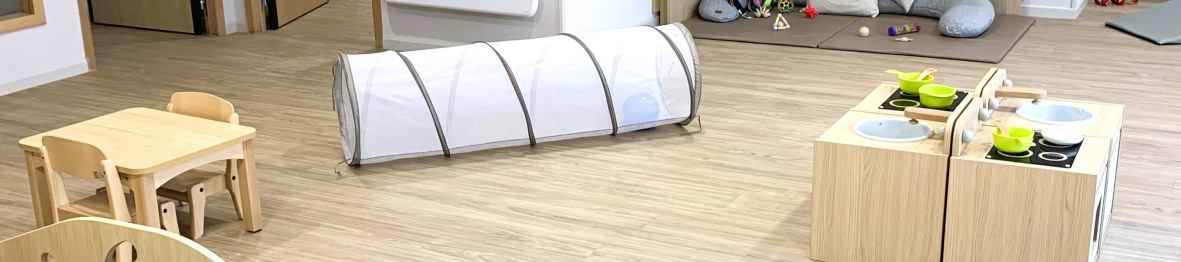 Différents jeux d'éveil au sein de la Crèche Babilou Levallois Vergniaud 