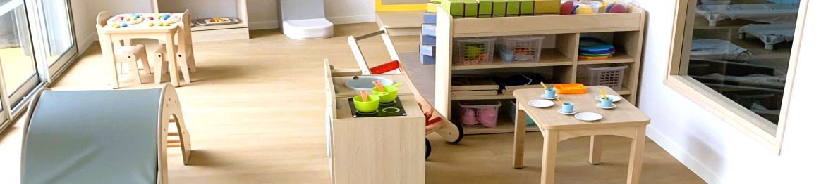 Vue de l'intérieur de la Crèche Babilou Le Pecq Sartrouville