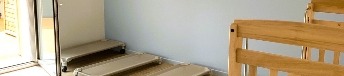 Dortoirs au sein de la Crèche Babilou Levallois Vergniaud 