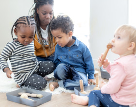 Groupe enfants creche