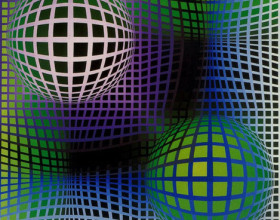 Tableau Victor Vasarely