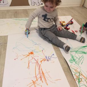 couleurs - dessin - feuille - Babilou