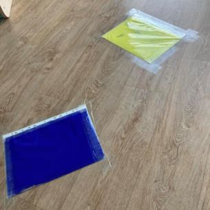 Peinture - pochettes sensorielles - Babilou