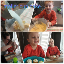 Activités cupcakes enfant parent