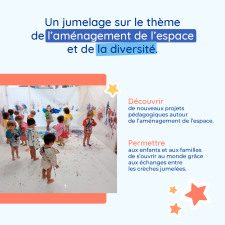 Jumelage creche babilou diversite