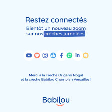 Creche babilou reseaux sociaux