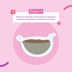 Recette mousse au chocolat spéciale femme enceinte et enfant.