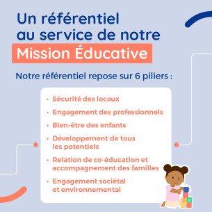 Visuel de présentation ELSA - Notre référentiel repose sur 6 piliers