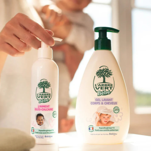 Gel lavant et liniment l'arbre vert